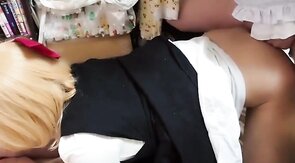 Cosplay Anal Fun with Asian Amateur Crossdresser