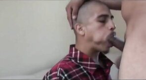 Amateur Latino Men in Steamy Action