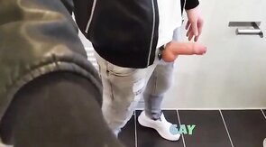 Amateur Webcam Handjob with a Big Cock