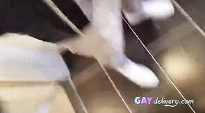 Amateur Webcam Handjob with a Big Cock