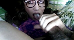 Crossdresser Paulina Doll's Solo Self-Facial