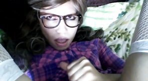 Crossdresser Paulina Doll's Solo Self-Facial