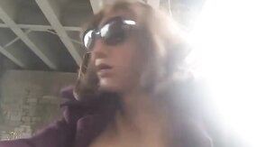 Crossdresser Outdoor Masturbation Adventure