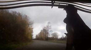 Crossdresser Outdoor Masturbation Adventure