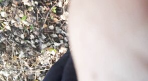 Outdoor Quickie with a Silver Fox in the Woods