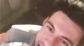 Cute Latin Hunk Sucks Big Cock and Eats Cum