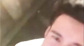 Cute Latin Hunk Sucks Big Cock and Eats Cum