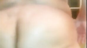 Fat Black Amateur Shows Dick, Ass & Tits