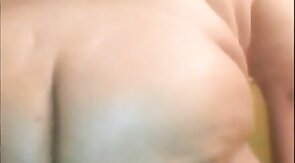 Fat Black Amateur Shows Dick, Ass & Tits