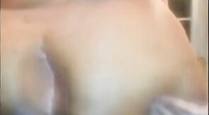 Fat Black Amateur Shows Dick, Ass & Tits