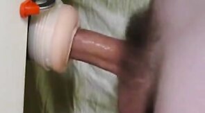 Twitching Orgasm with a Fleshlight