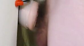 Twitching Orgasm with a Fleshlight