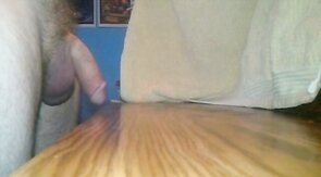 Big Cock Masturbating to Hands-Free Orgasm