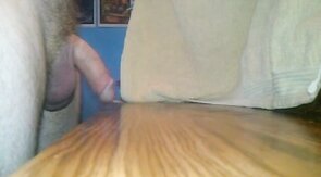 Big Cock Masturbating to Hands-Free Orgasm