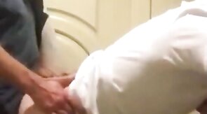 Daddy's Bareback Anal with His Amateur Couple