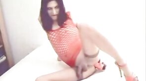 Crossdresser Sissy Barebacked by Daddy