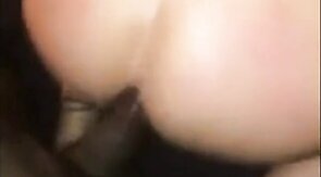 Black Cock Breeds Willing Bareback Slut