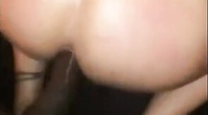 Black Cock Breeds Willing Bareback Slut