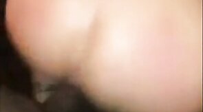 Black Cock Breeds Willing Bareback Slut