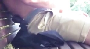 Public Park Masturbation Caught on Tape