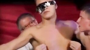 Twink Handjob and BDSM for Two Amateur Guys