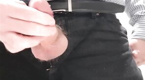 Daddy's Office Masturbation with Big Cum