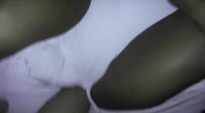 Bubble Booty Bareback Threesome with Big Black Cocks