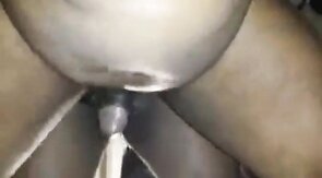 Fat Black Amateur Bareback