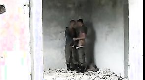 Two sexy young mates are enjoying each other's boners