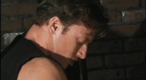 Tight anus of a sexy lover is being licked and fucked