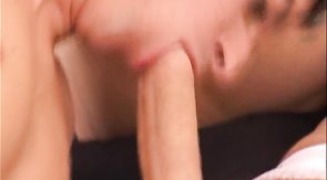 Three long-dicked boyfriends are blowing dicks of each other