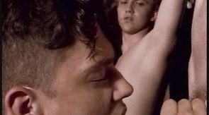 Sweet muscled buddies are screwing their training partner