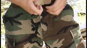 Elegant and aesthetic outdoor sex of two hunks