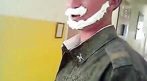 Twink Soldier's Steamy Shower Exposed