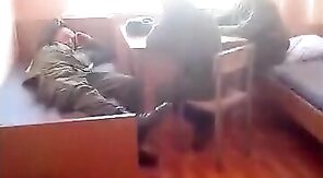 Twink Soldier's Steamy Shower Exposed