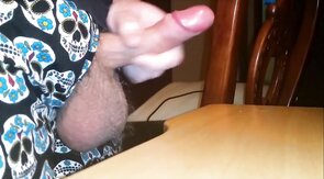 Small Cock Shoots Thick Load