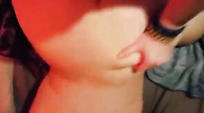 Bareback Amateur Tops a Big-Booty Boy