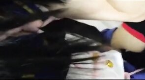 Asian Crossdresser Gives Wet Blowjob