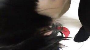Asian Crossdresser Gives Wet Blowjob