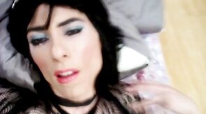 Big-Cock Crossdresser Selfie