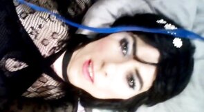 Big-Cock Crossdresser Selfie