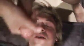 Big Cock Amateur Face Blasts Twink After Blowjob