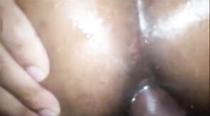 Big Black Cock Breeds Amateur's Ass