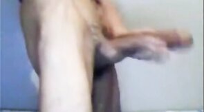 Twink's Huge Cock on Webcam