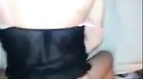 Latin Crossdresser Takes On Amateur Twink