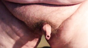 Chubby Guy's Little Joystick Swings Freely