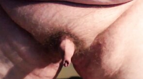 Chubby Guy's Little Joystick Swings Freely