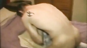 Bareback Amateur Takes Two Big Cocks, Gets Cum Loaded