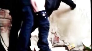 Hot Daddy Barebacks Young Lad Outdoors