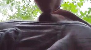 Daddy Bear Sucks in the Park